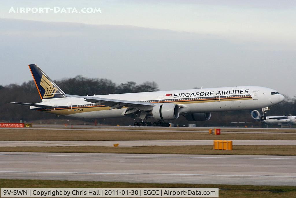 9V-SWN, 2008 Boeing 777-312/ER C/N 34579, Singapore Airlines