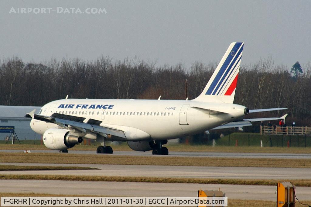 F-GRHR, 2001 Airbus A319-111 C/N 1415, Air France