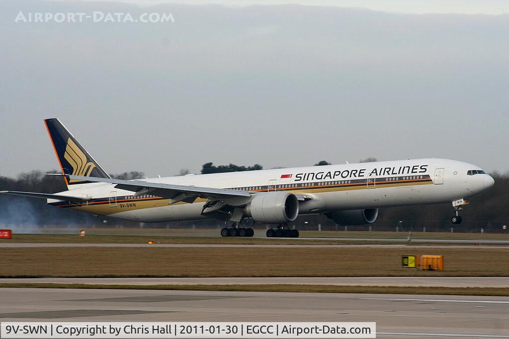 9V-SWN, 2008 Boeing 777-312/ER C/N 34579, Singapore Airlines