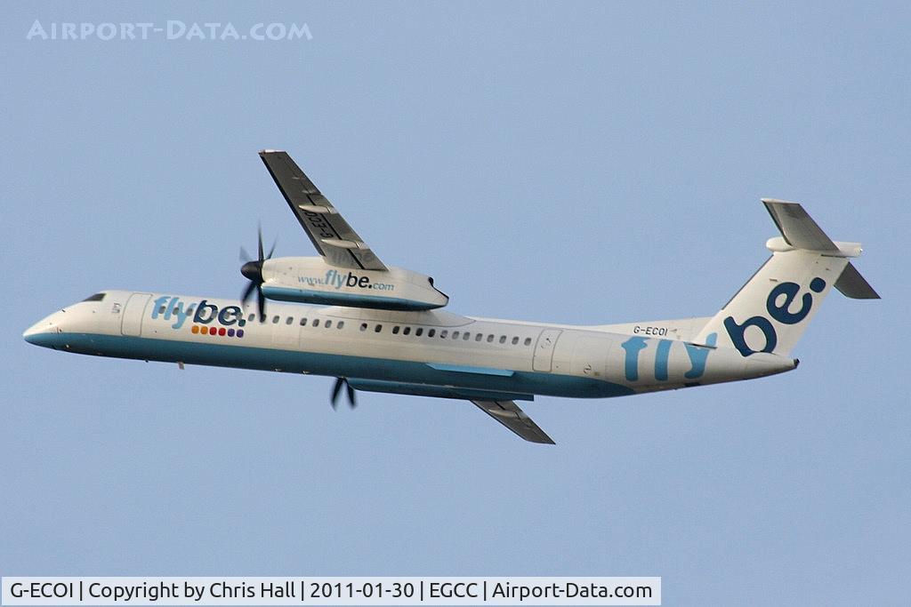 G-ECOI, 2008 De Havilland Canada DHC-8-402Q Dash 8 C/N 4224, flybe