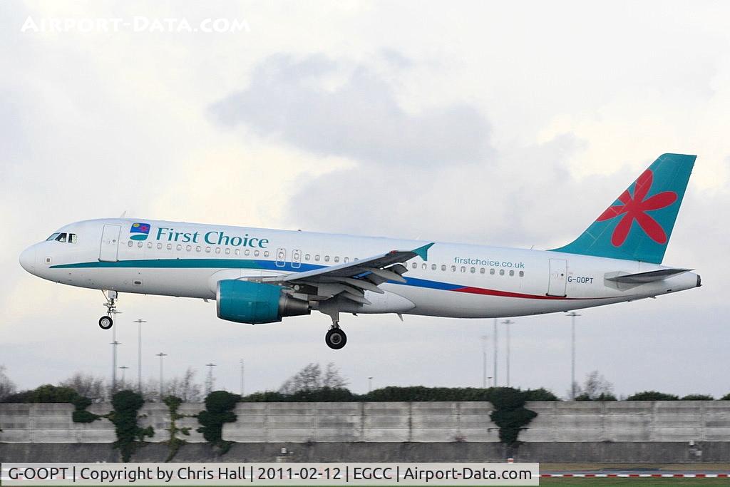 G-OOPT, 2001 Airbus A320-214 C/N 1605, First Choice