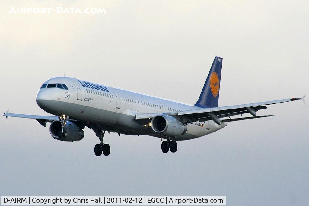 D-AIRM, 1994 Airbus A321-131 C/N 0518, Lufthansa