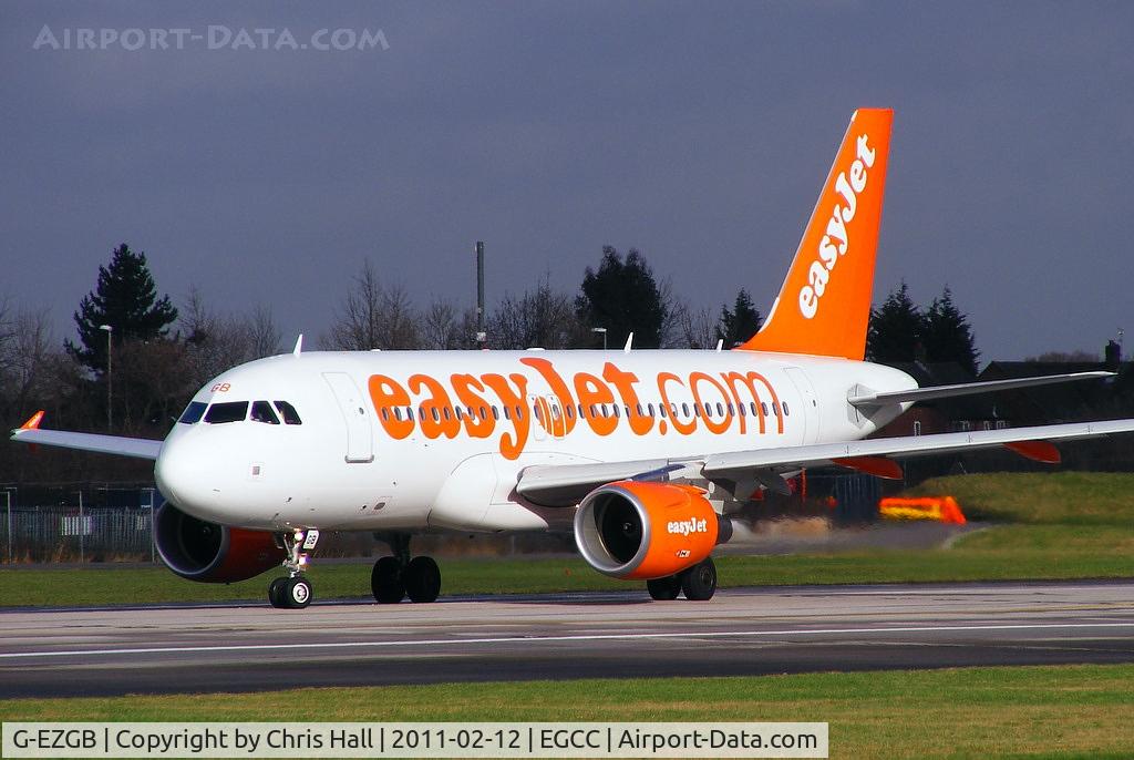 G-EZGB, 2010 Airbus A319-111 C/N 4437, easyJet