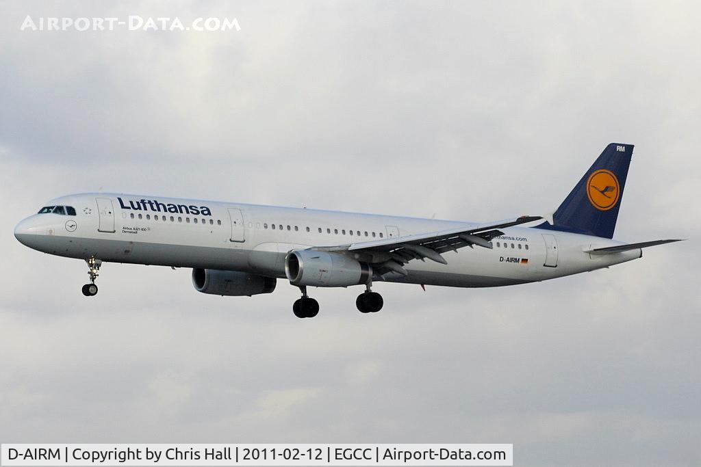 D-AIRM, 1994 Airbus A321-131 C/N 0518, Lufthansa