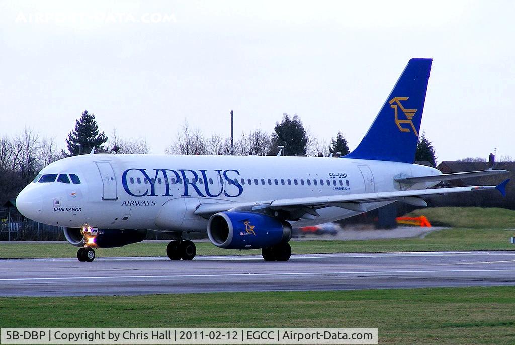 5B-DBP, 2002 Airbus A319-132 C/N 1768, Cyprus Airways