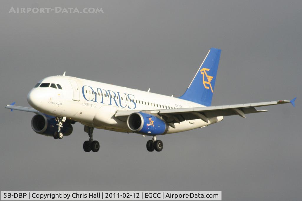 5B-DBP, 2002 Airbus A319-132 C/N 1768, Cyprus Airways