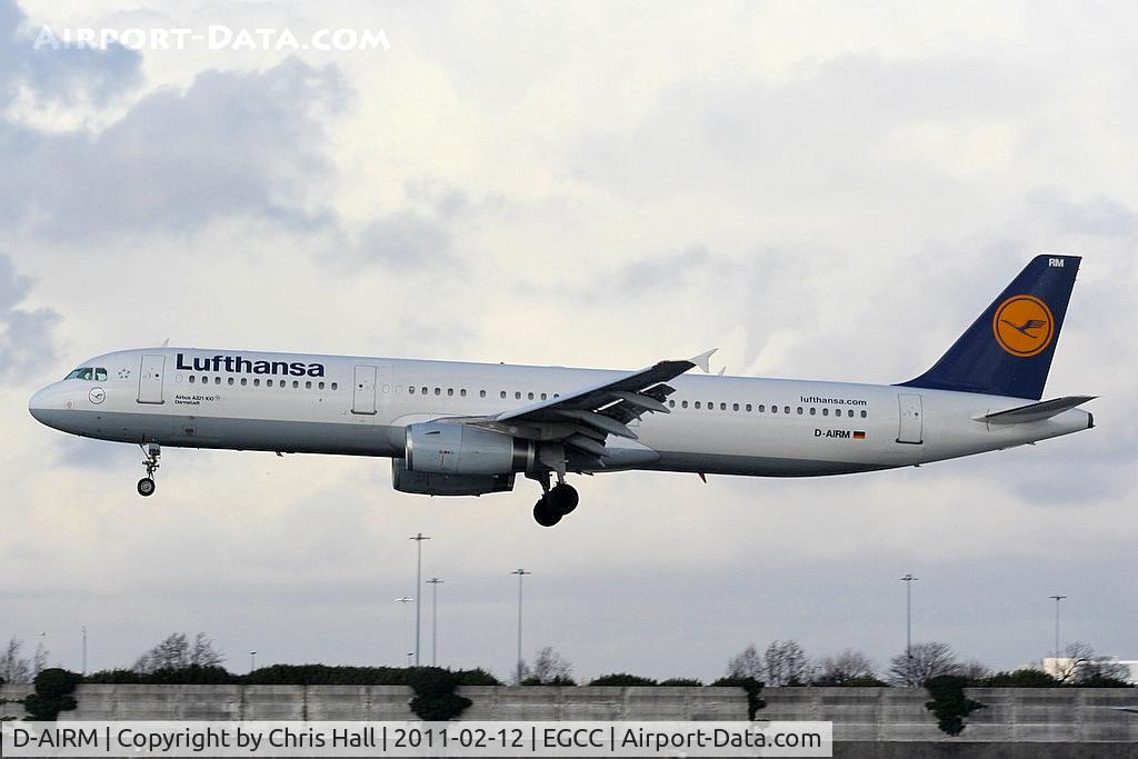 D-AIRM, 1994 Airbus A321-131 C/N 0518, Lufthansa