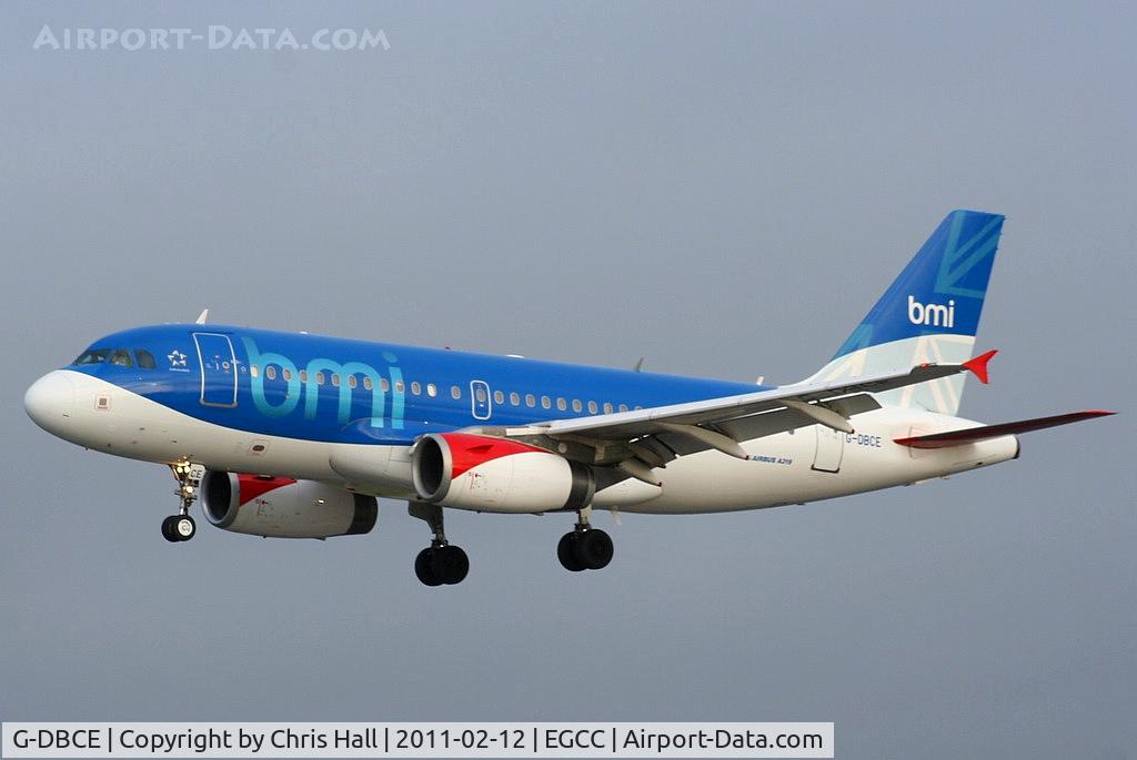 G-DBCE, 2005 Airbus A319-131 C/N 2429, BMI