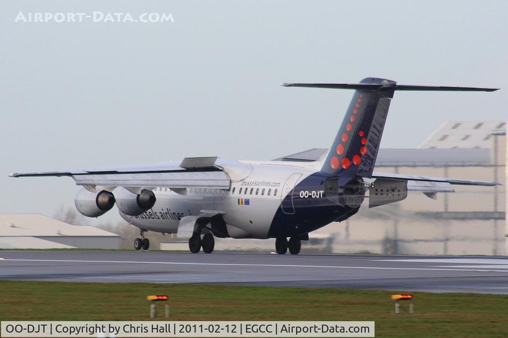OO-DJT, 1996 British Aerospace Avro 146-RJ85 C/N E.2294, Brussels Airlines