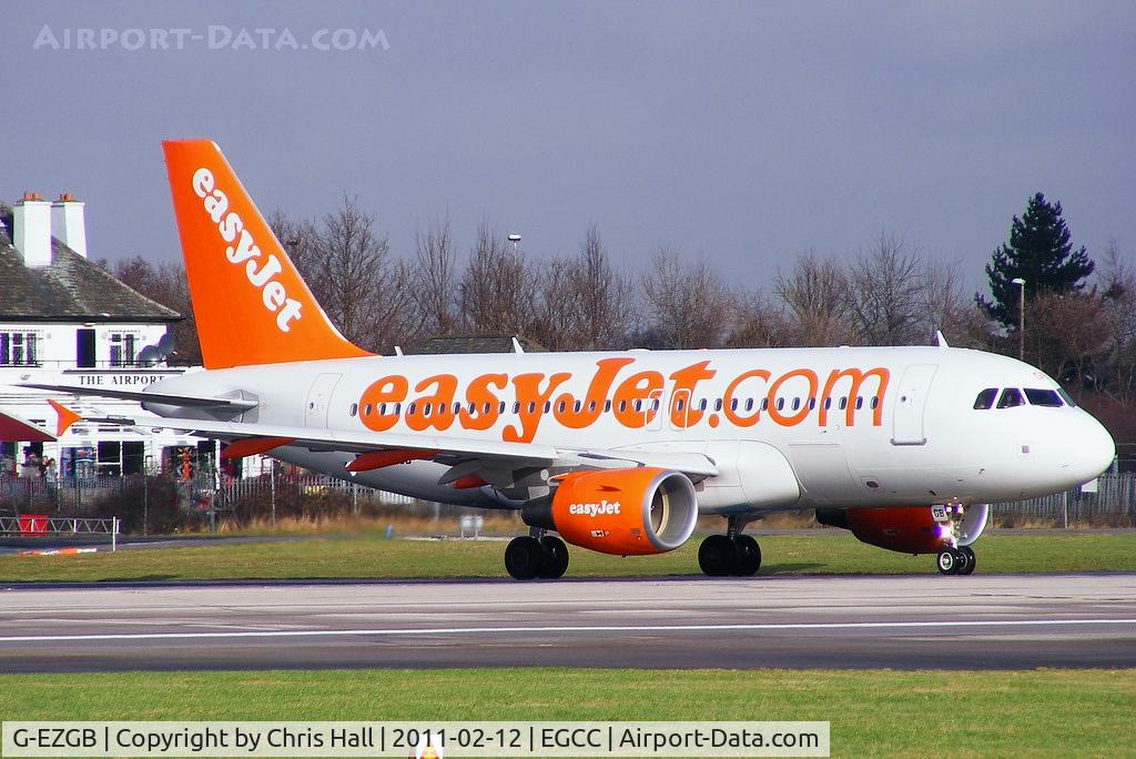 G-EZGB, 2010 Airbus A319-111 C/N 4437, easyJet