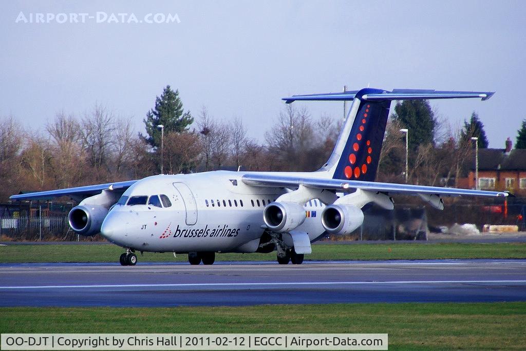 OO-DJT, 1996 British Aerospace Avro 146-RJ85 C/N E.2294, Brussels Airlines