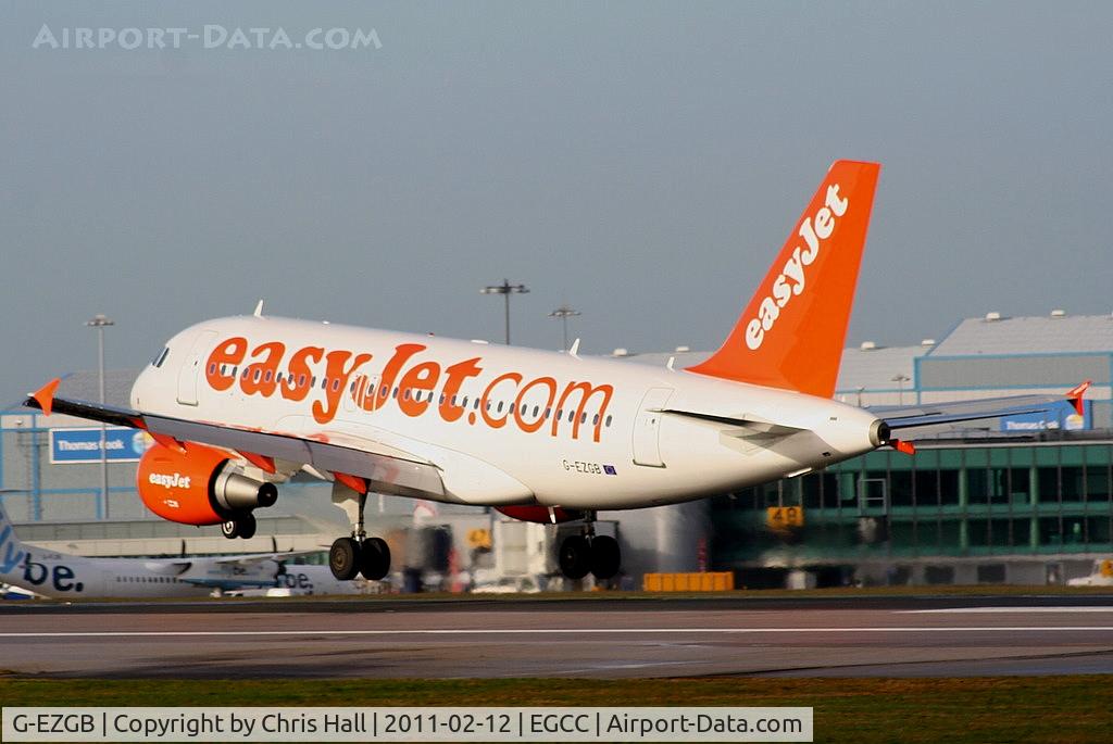 G-EZGB, 2010 Airbus A319-111 C/N 4437, easyJet