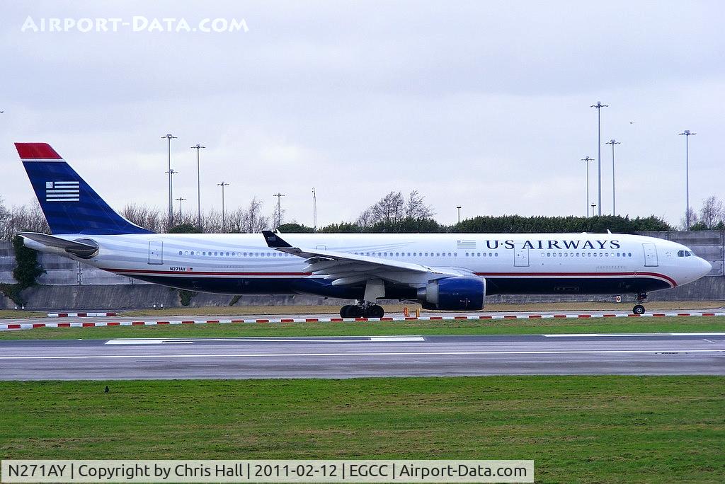 N271AY, 2000 Airbus A330-323 C/N 0323, US Airways