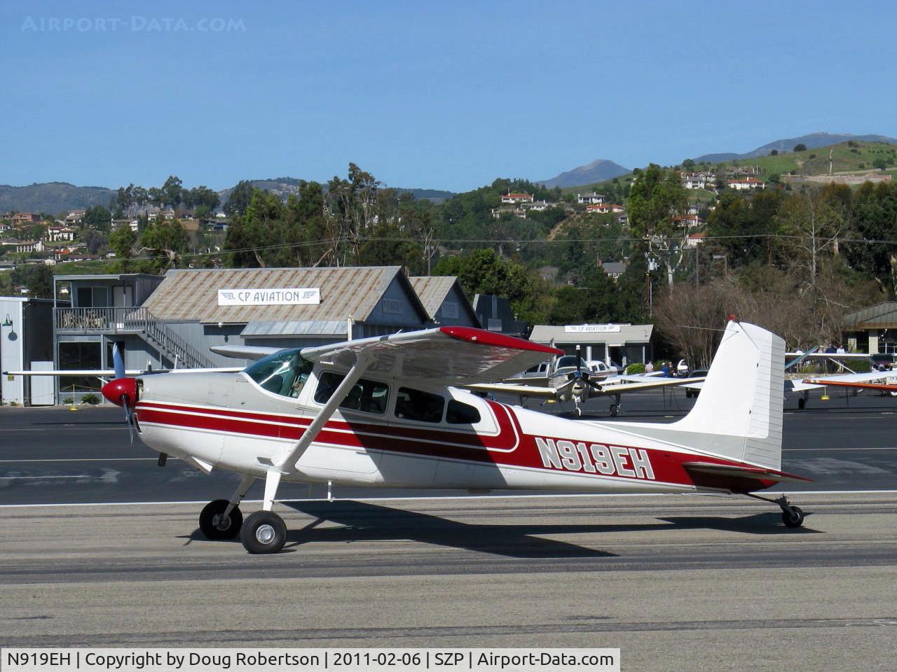 N919EH, 1959 Cessna 182C Skylane C/N 52391, 1959 Cessna 182C SKYLANE Taildragger conversion-rarely seen, Continental O-470-S 230 Hp, taxi