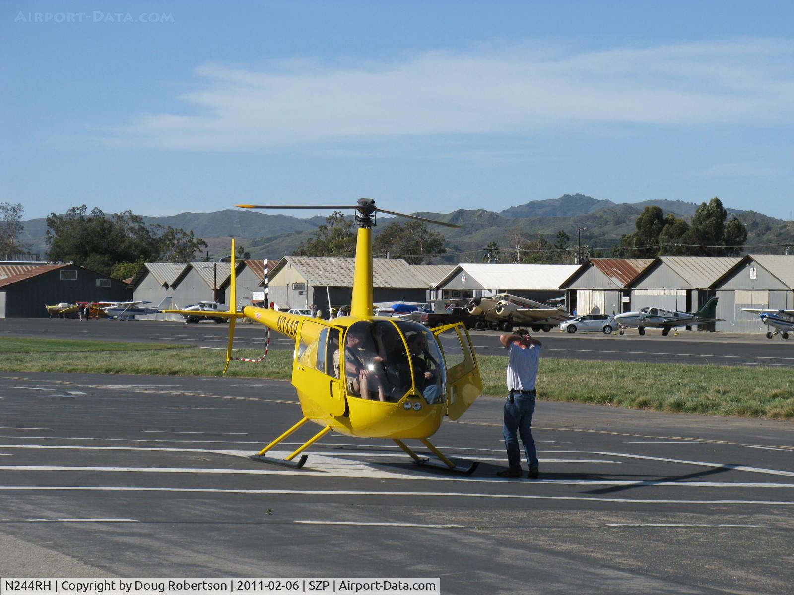 N244RH, 1992 Robinson R44 C/N 0004, 1992 Robinson R44, Lycoming O-540-F1 derated