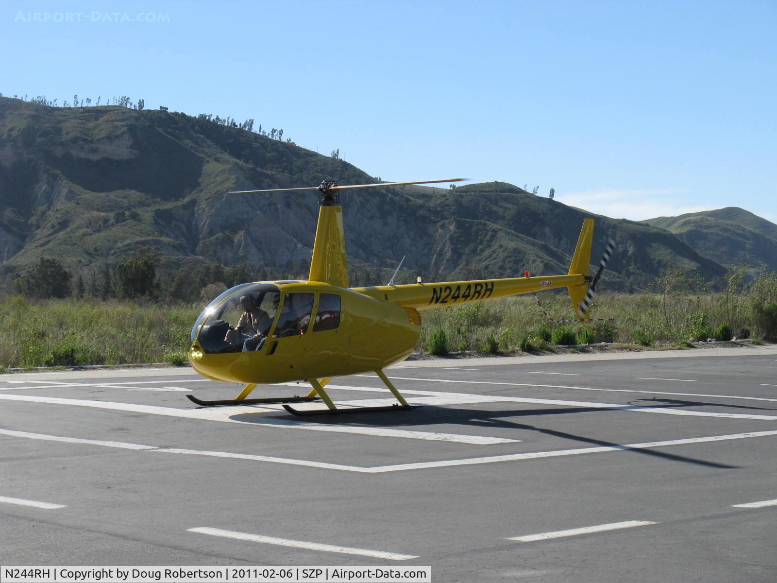 N244RH, 1992 Robinson R44 C/N 0004, 1992 Robinson R44, Lycoming O-540-F1 derated