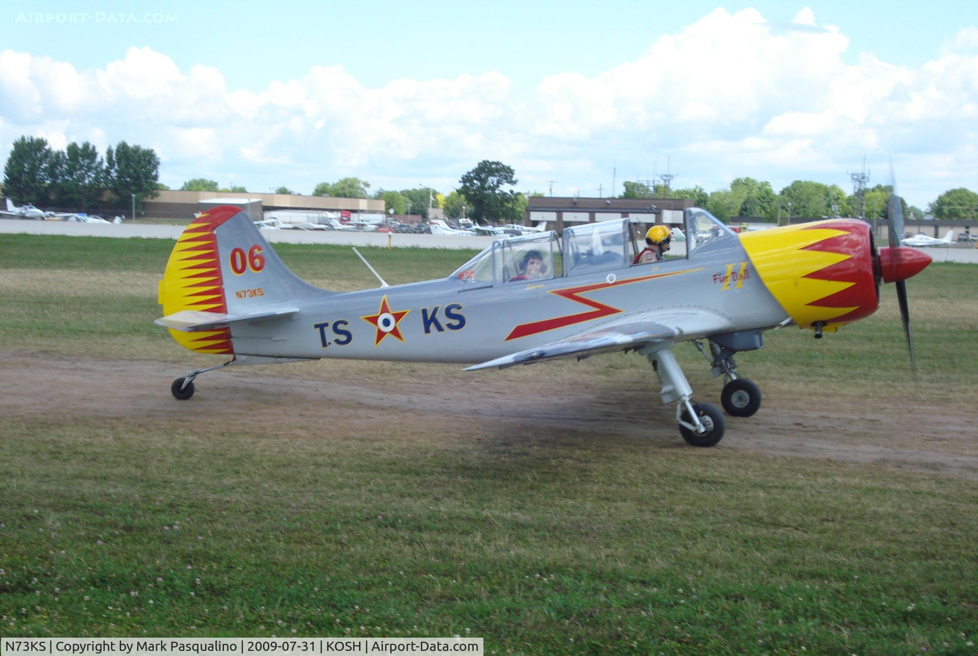 N73KS, 2001 Yakovlev (Aerostar) Yak-52TW C/N 0112230, YAK-52TW