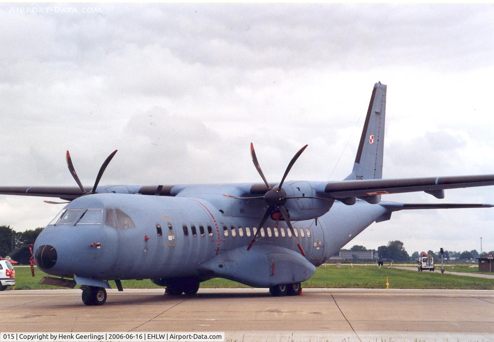 015, 2004 CASA C-295M C/N S-015, Polish AF . Dutch AF Openday 2006