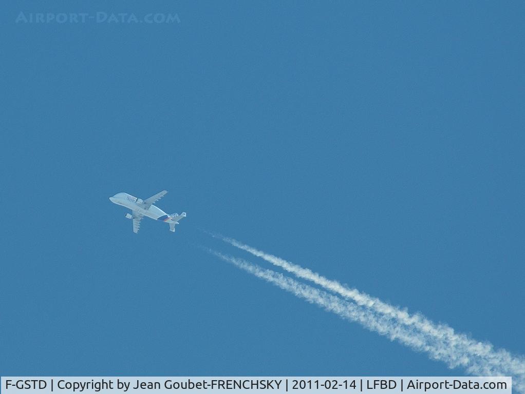 F-GSTD, 1998 Airbus A300B4-608ST Beluga C/N 776, level 290