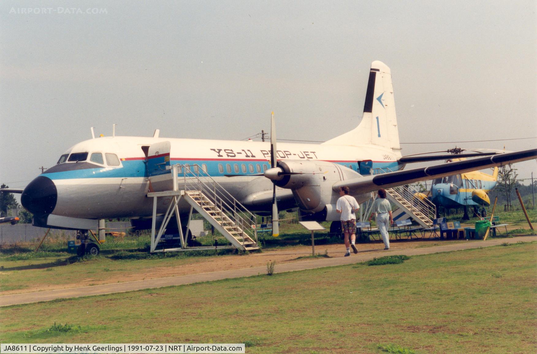 JA8611, NAMC YS-11-100 C/N 2001, Proto type YS-11.
Aviation museum at Narita Airport - nr Tokyo