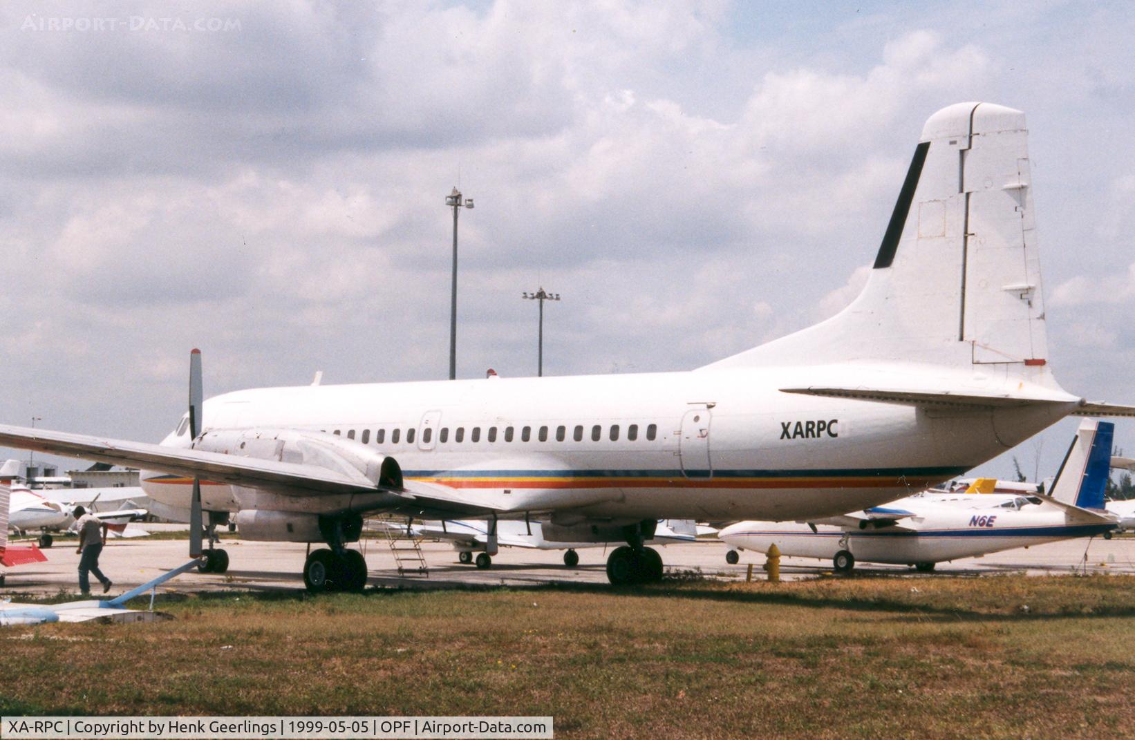 XA-RPC, NAMC YS-11-101 C/N 2004, ex Aerosierra