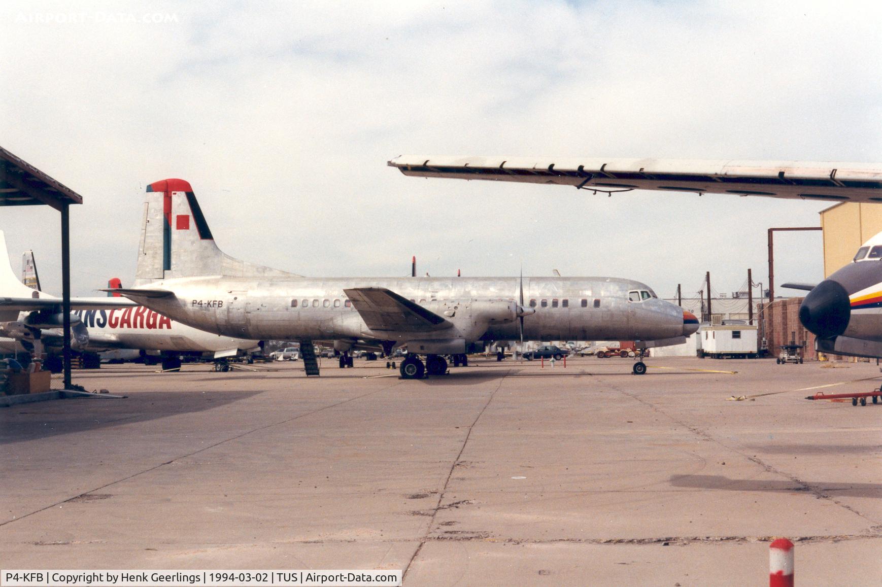 P4-KFB, 1969 NAMC YS-11A-600 C/N 2106, ex Air Aruba