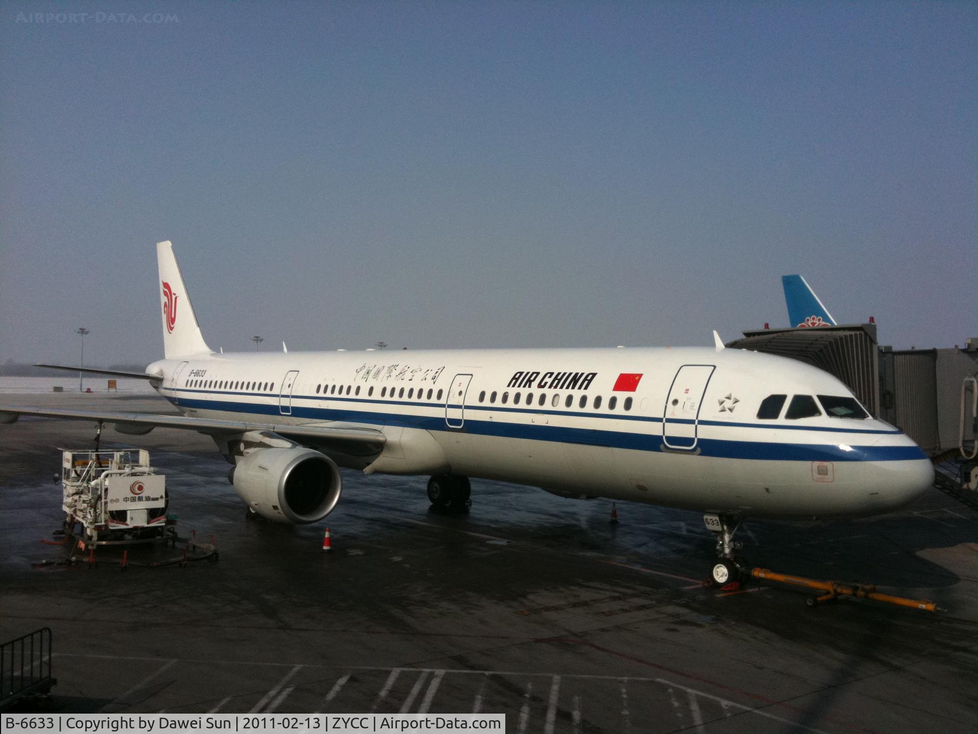 B-6633, 2010 Airbus A321-213 C/N 4283, CA
