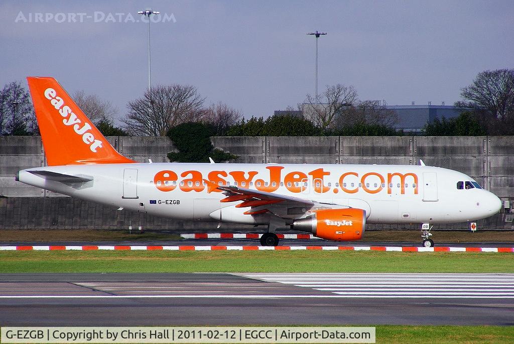 G-EZGB, 2010 Airbus A319-111 C/N 4437, easyJet