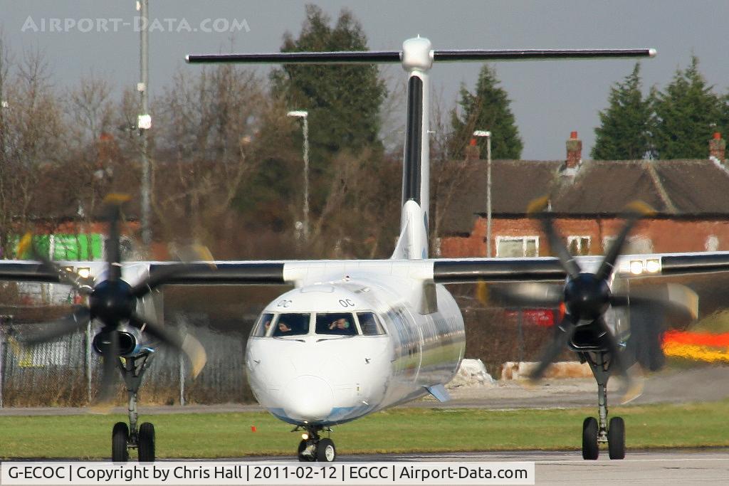 G-ECOC, 2007 De Havilland Canada DHC-8-402Q Dash 8 C/N 4197, flybe