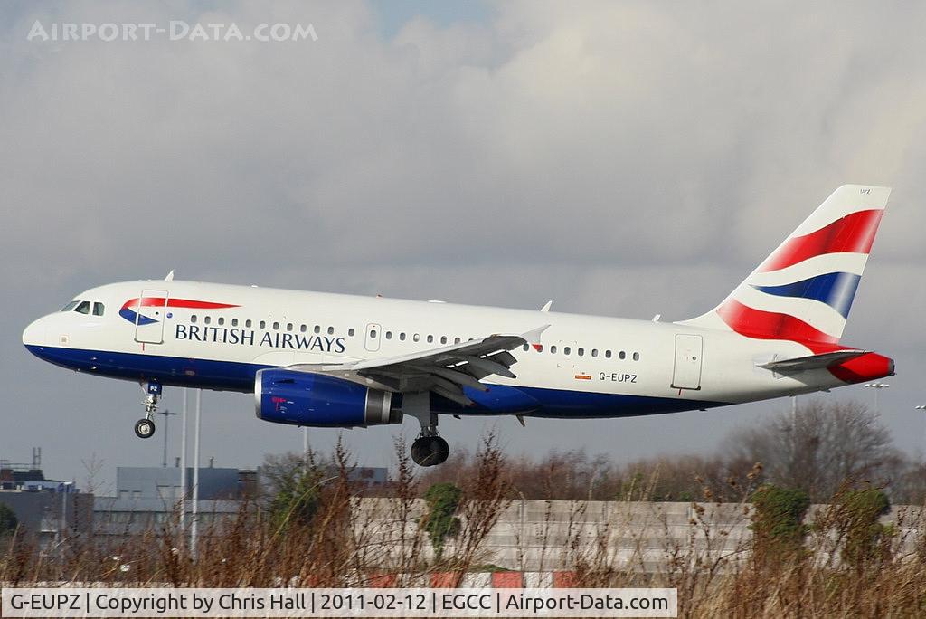 G-EUPZ, 2001 Airbus A319-131 C/N 1510, British Airways
