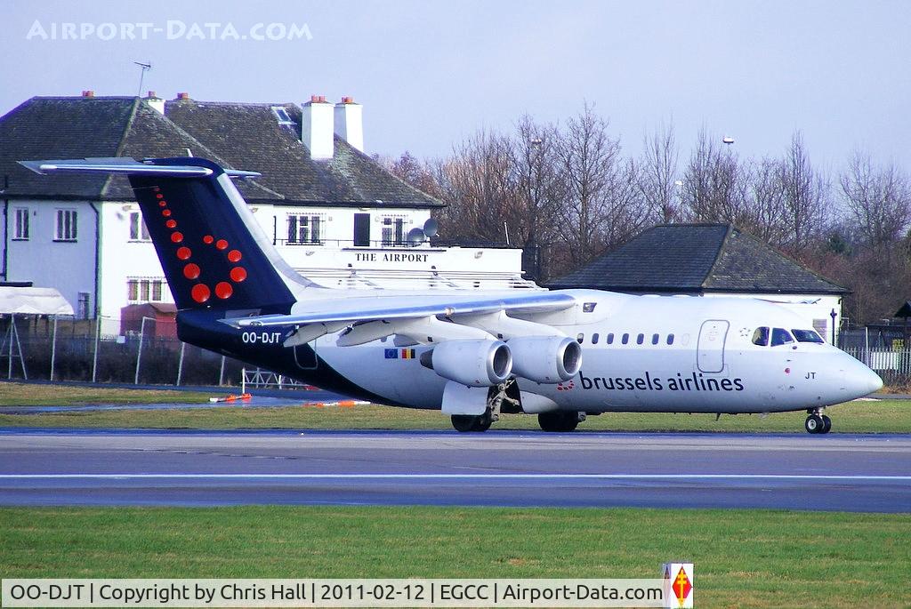 OO-DJT, 1996 British Aerospace Avro 146-RJ85 C/N E.2294, OO-DJT
