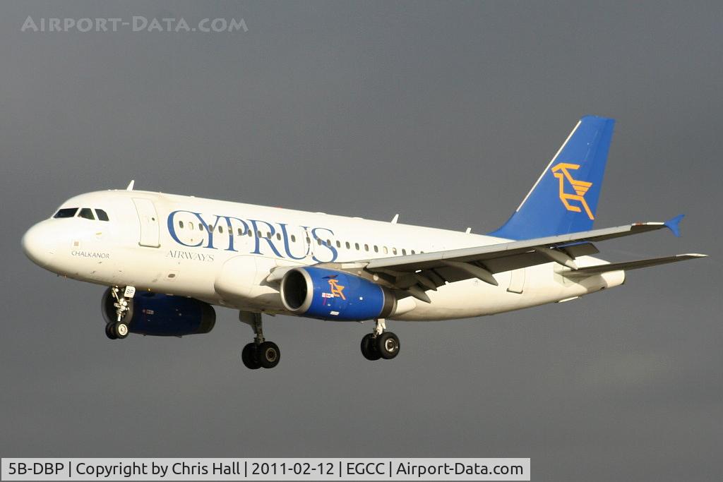 5B-DBP, 2002 Airbus A319-132 C/N 1768, Cyprus Airways