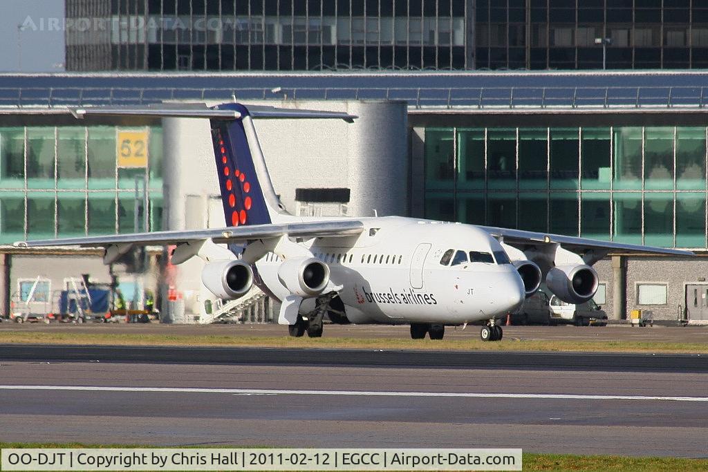 OO-DJT, 1996 British Aerospace Avro 146-RJ85 C/N E.2294, Brussels Airlines