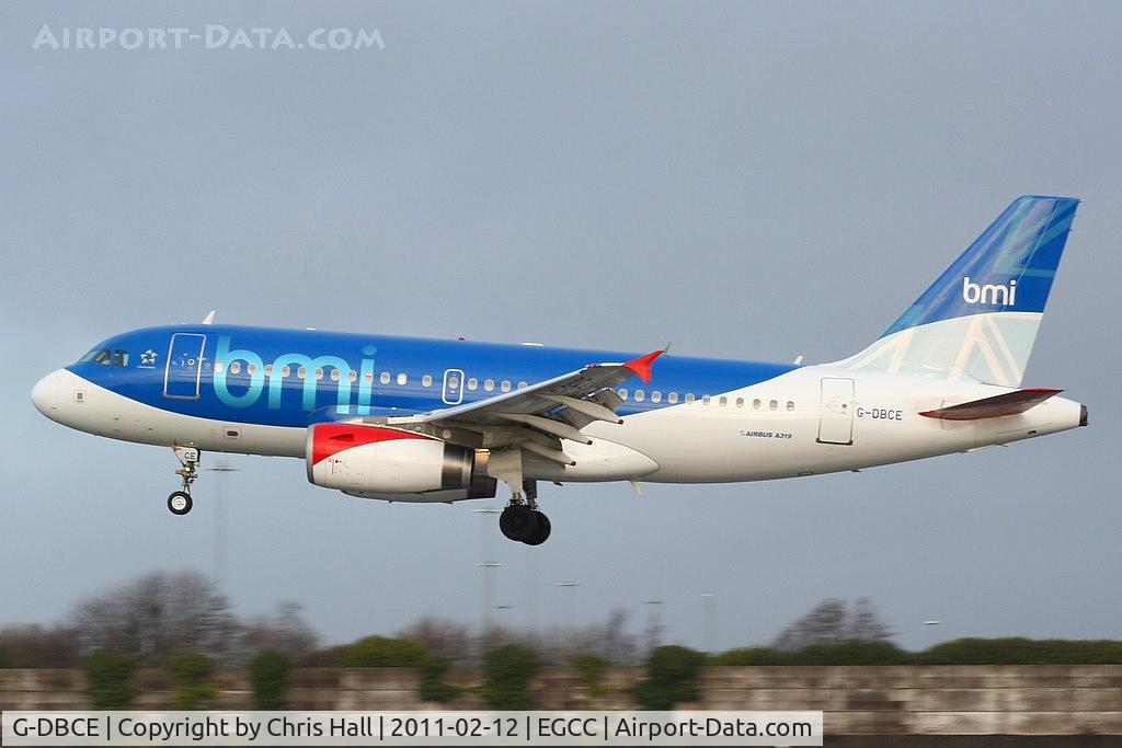 G-DBCE, 2005 Airbus A319-131 C/N 2429, BMI