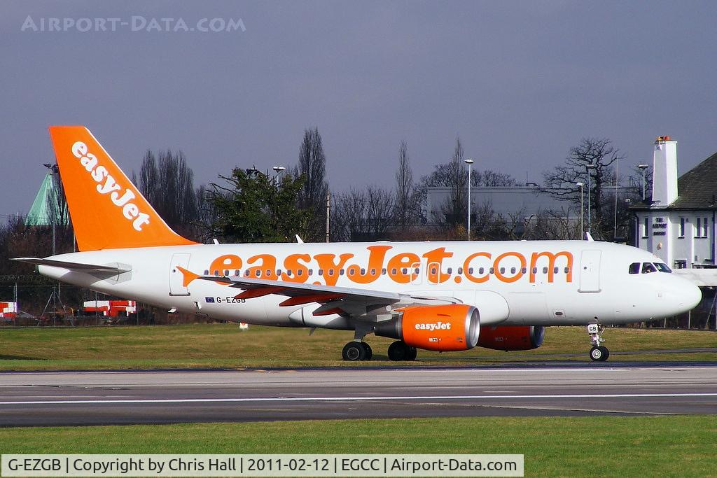 G-EZGB, 2010 Airbus A319-111 C/N 4437, easyJet