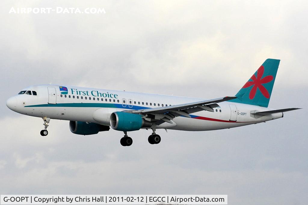 G-OOPT, 2001 Airbus A320-214 C/N 1605, First Choice