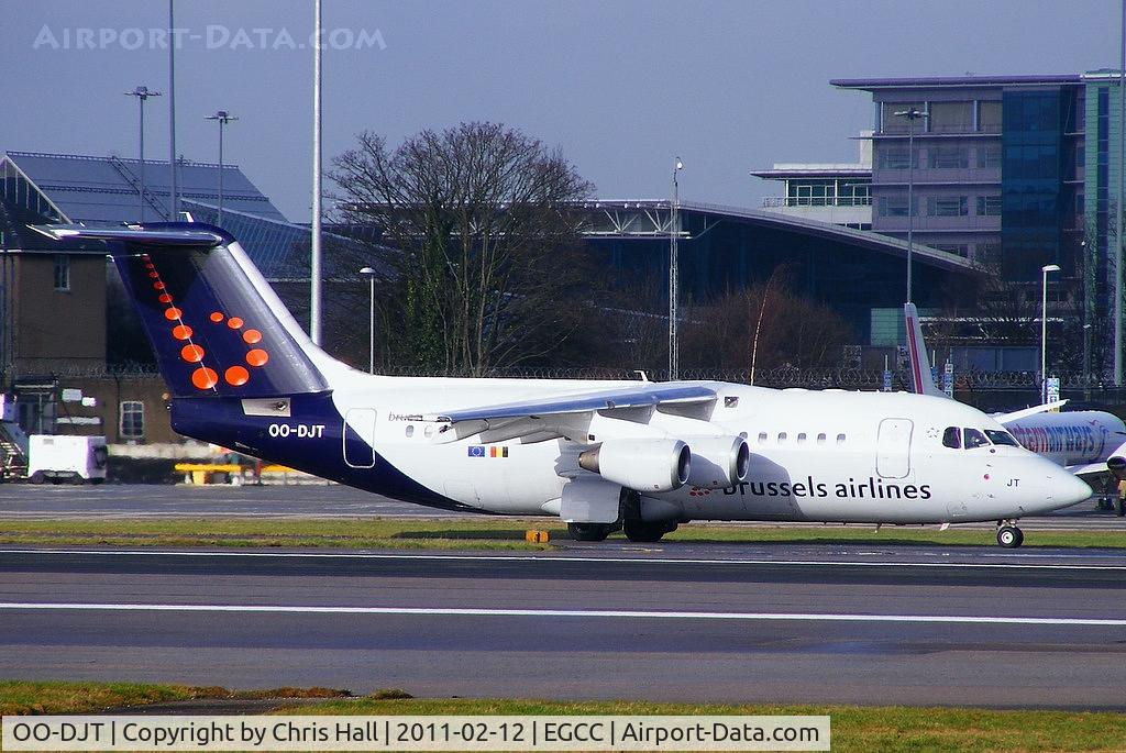 OO-DJT, 1996 British Aerospace Avro 146-RJ85 C/N E.2294, Brussels Airlines