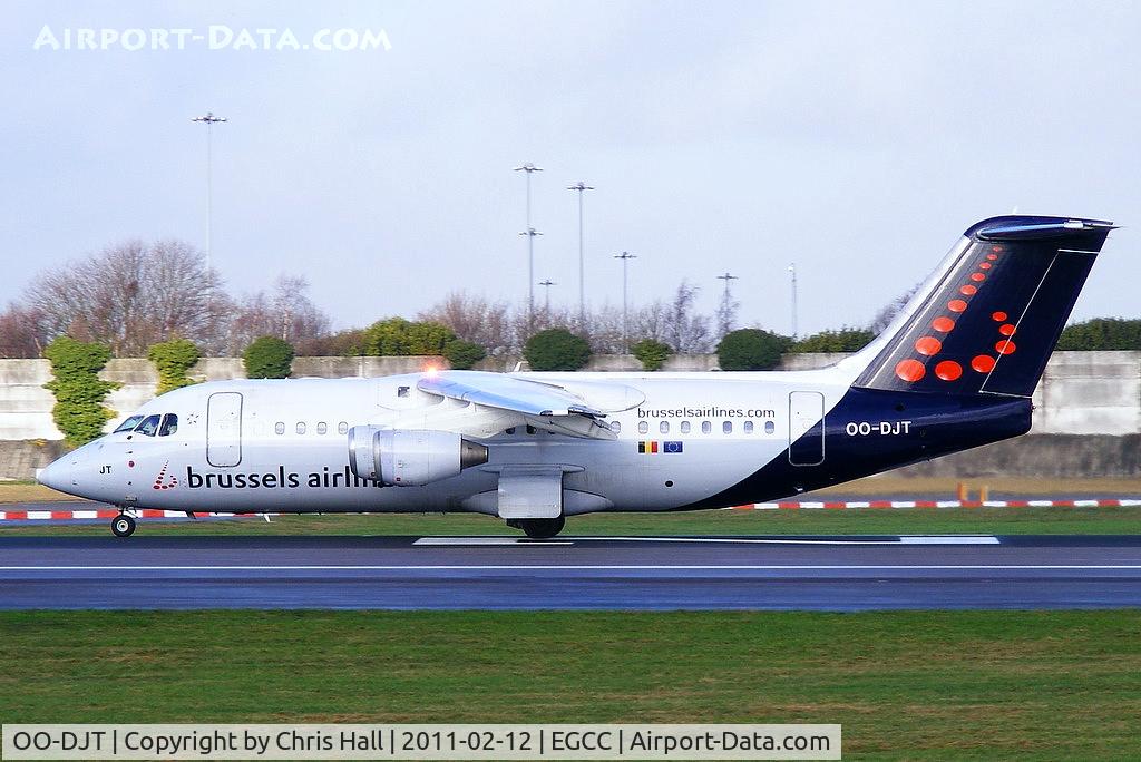 OO-DJT, 1996 British Aerospace Avro 146-RJ85 C/N E.2294, Brussels Airlines