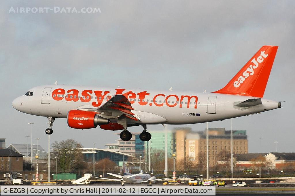 G-EZGB, 2010 Airbus A319-111 C/N 4437, easyJet