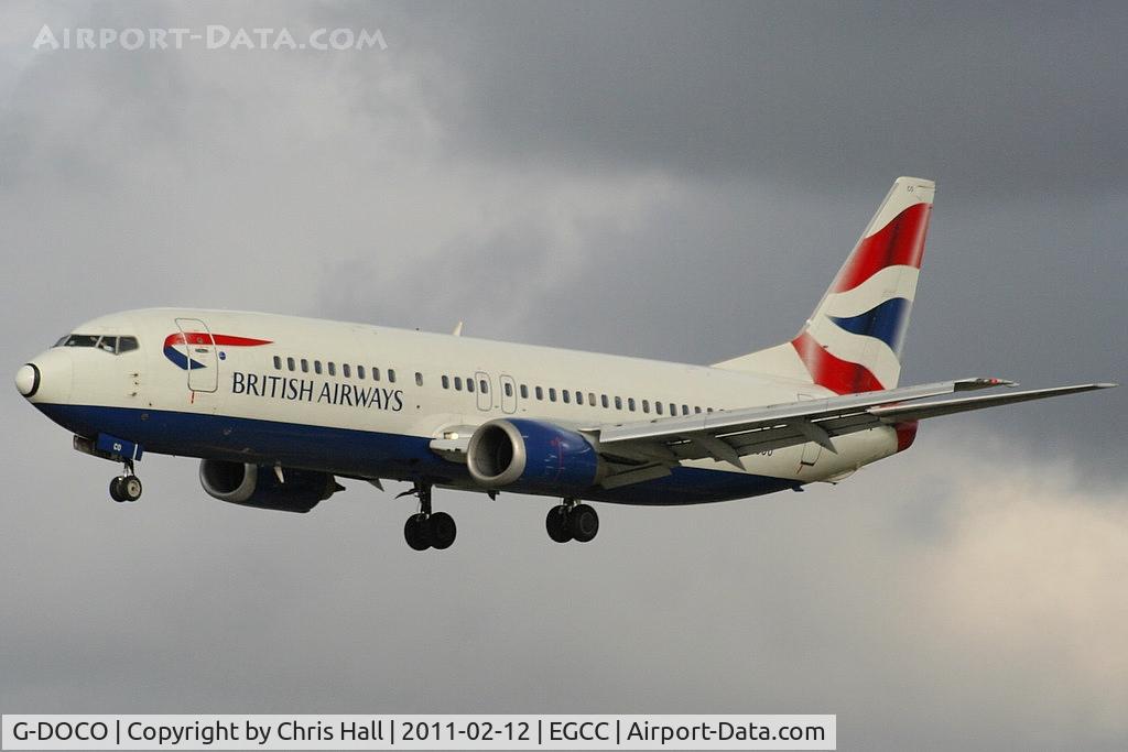 G-DOCO, 1992 Boeing 737-436 C/N 25849, British Airways