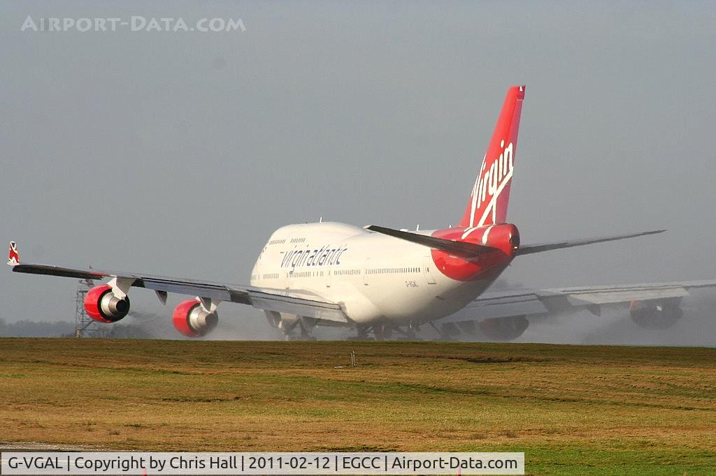 G-VGAL, 2001 Boeing 747-443 C/N 32337, departing from RW23R