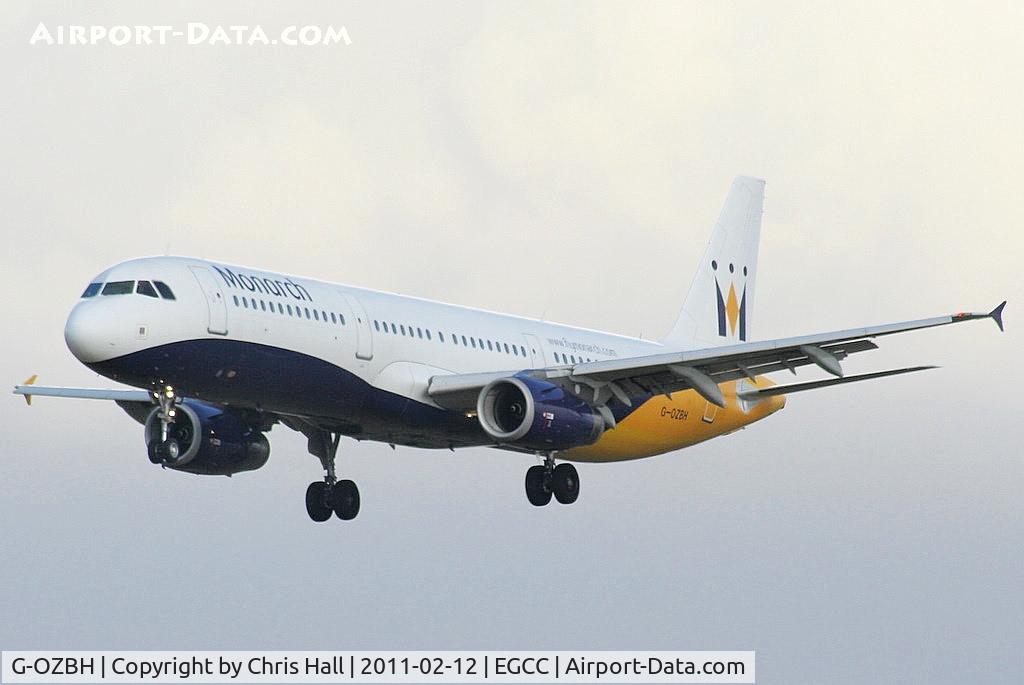 G-OZBH, 2004 Airbus A321-231 C/N 2105, Monarch