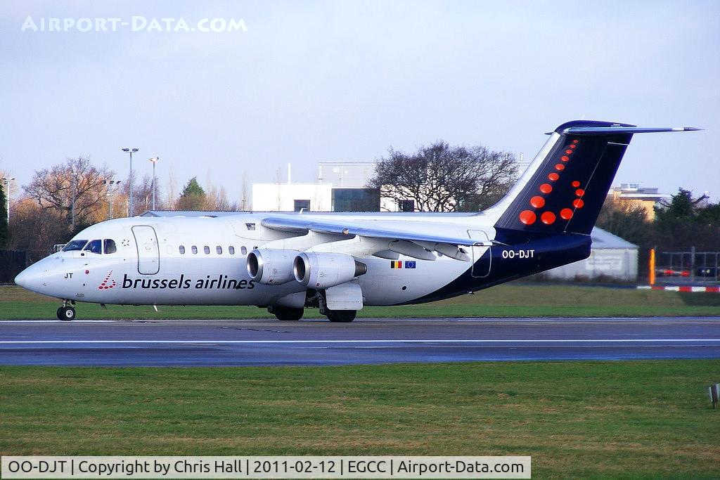 OO-DJT, 1996 British Aerospace Avro 146-RJ85 C/N E.2294, Brussels Airlines