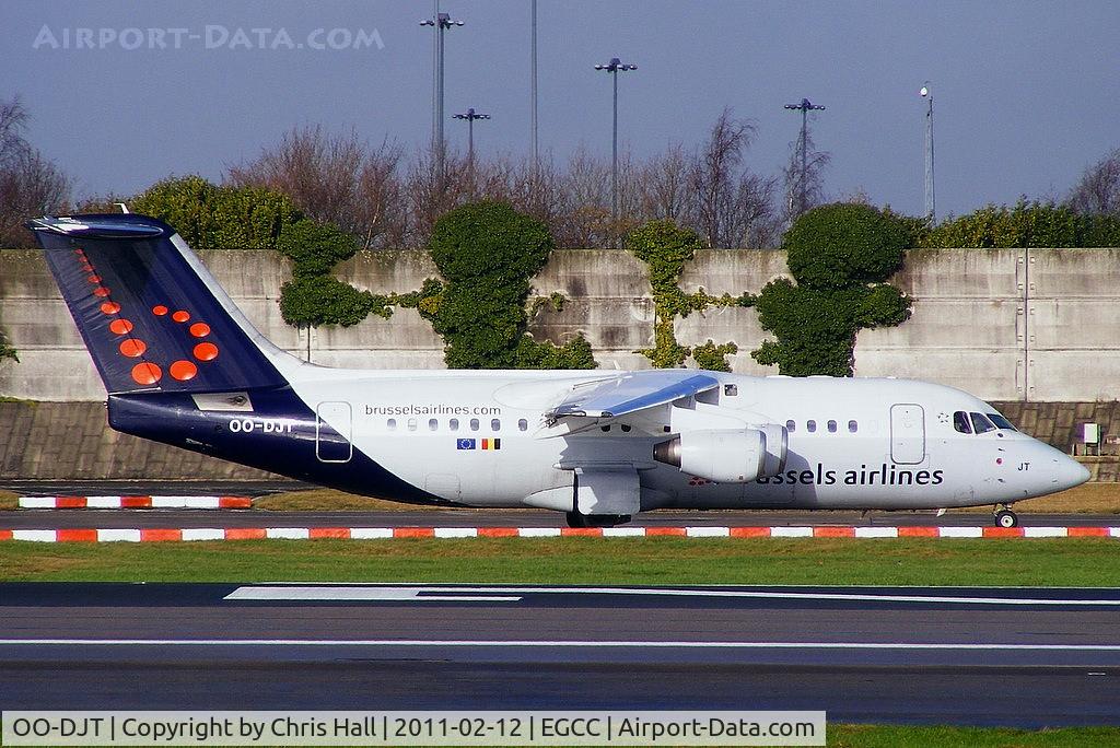 OO-DJT, 1996 British Aerospace Avro 146-RJ85 C/N E.2294, Brussels Airlines