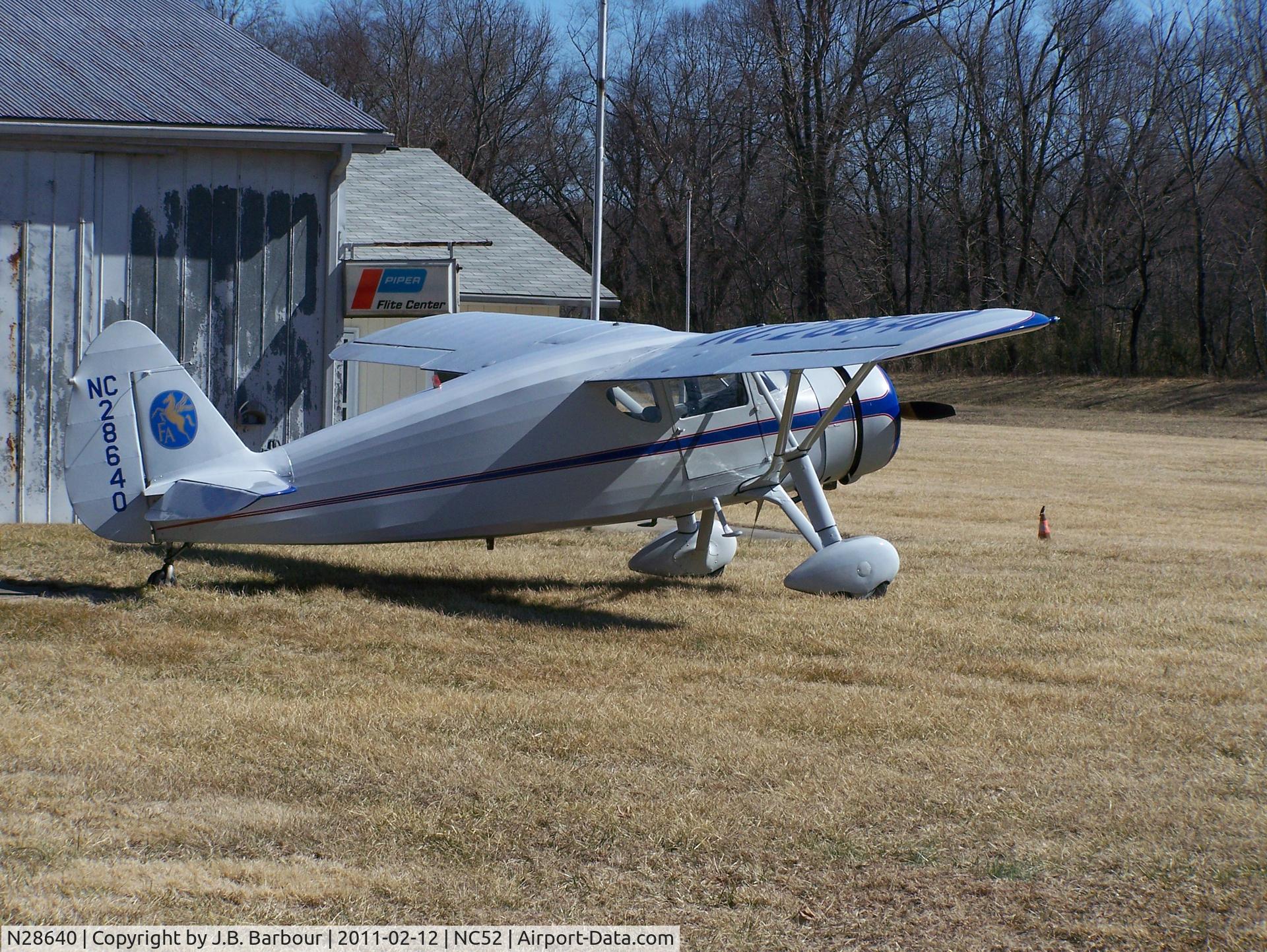 N28640, 1940 Fairchild 24W-40 C/N W40-160, Its always nice to see these old birds at older AP