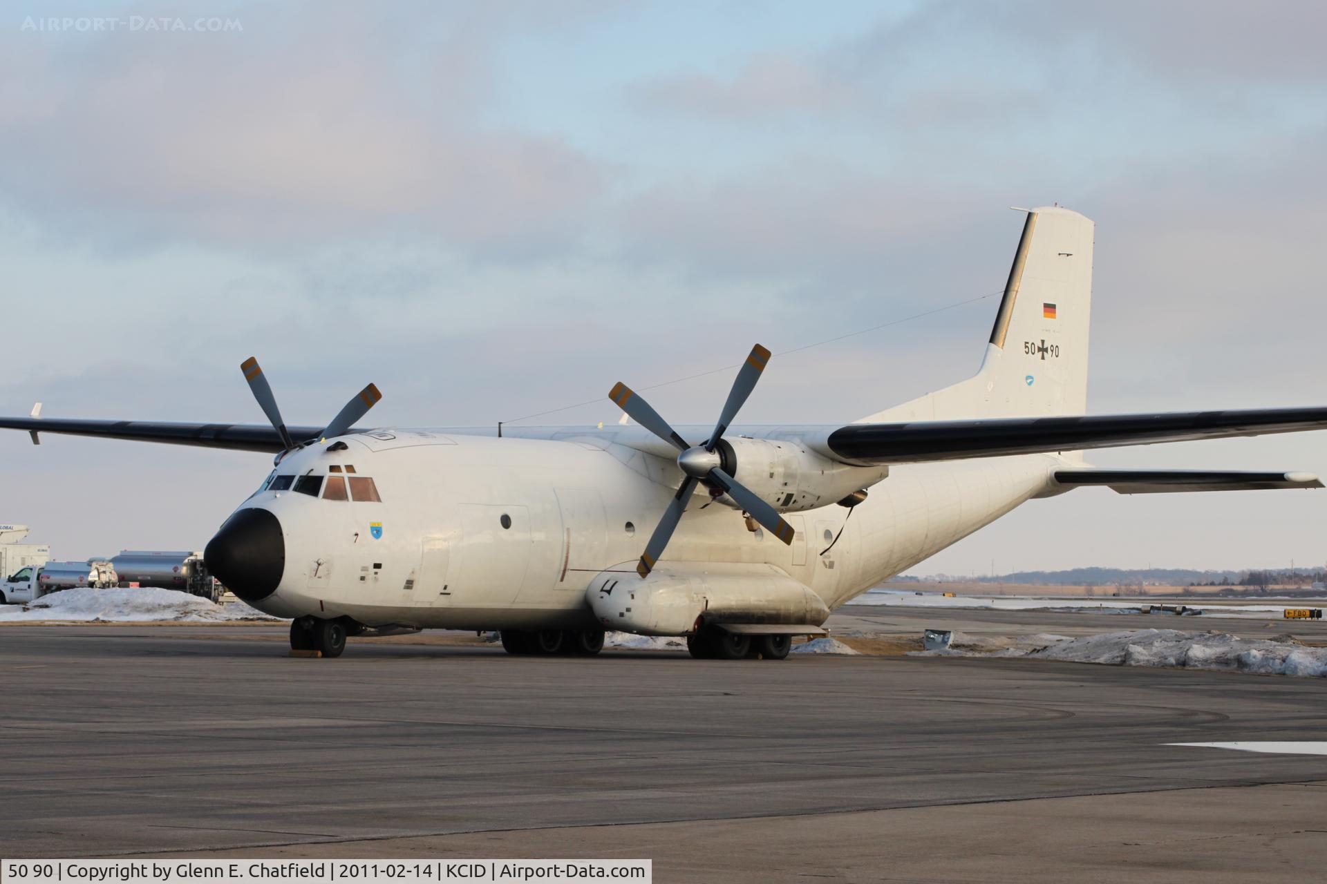 50 90, Transall C-160D C/N D127, On the Rockwell-Collins Ramp