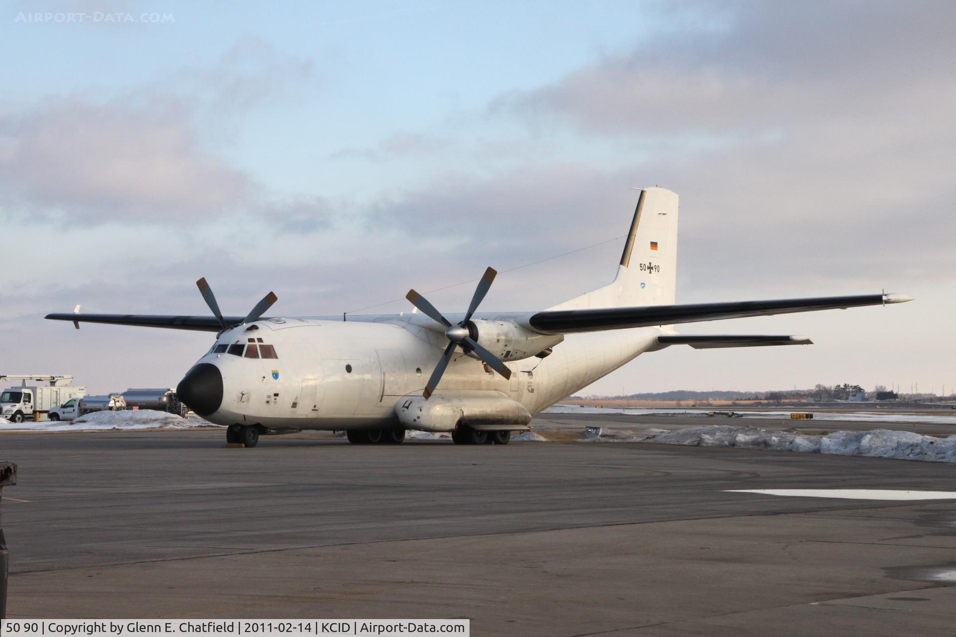 50 90, Transall C-160D C/N D127, On the Rockwell-Collins Ramp