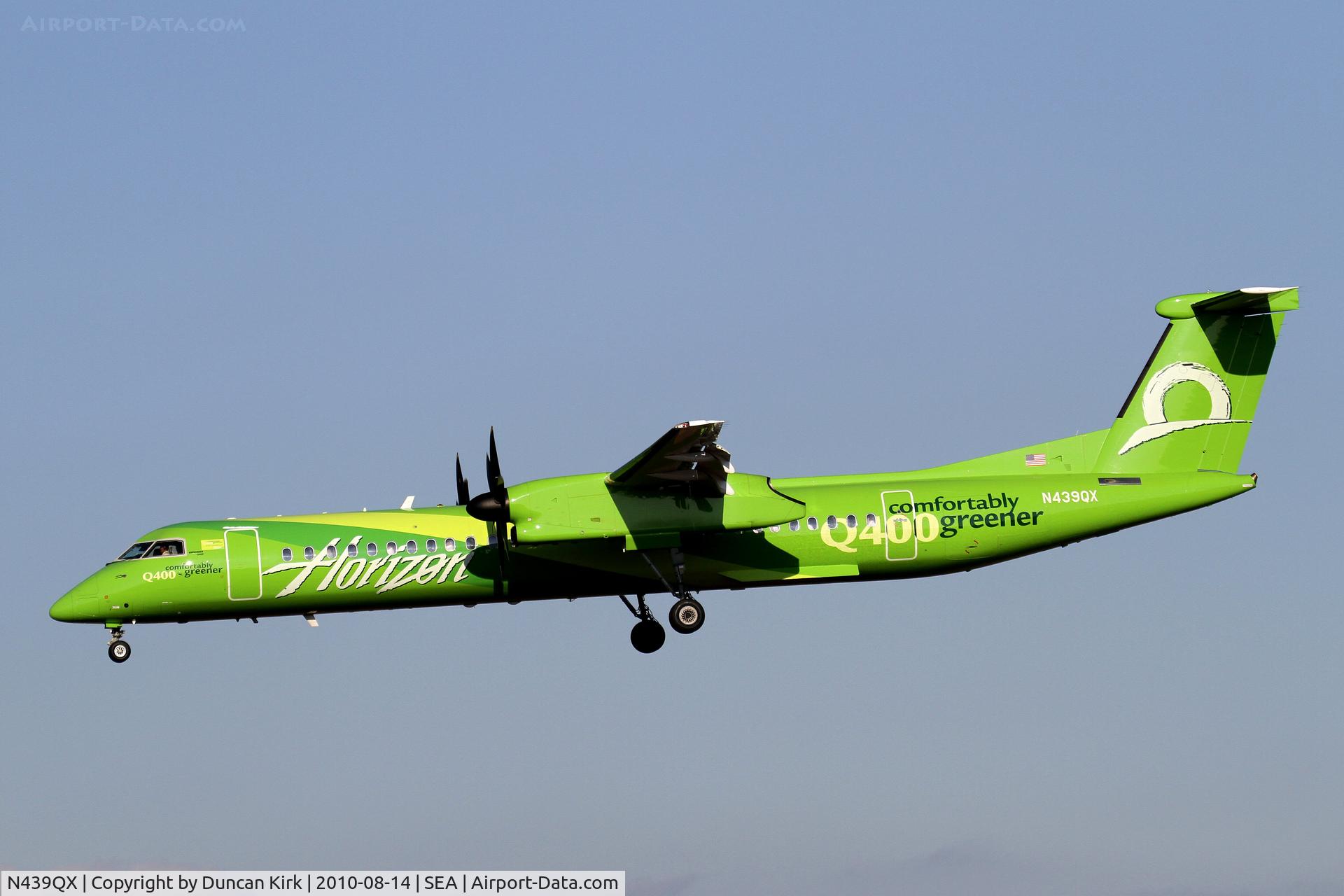 N439QX, 2009 De Havilland Canada DHC-8-402 Dash 8 C/N 4246, One of two aircraft in 