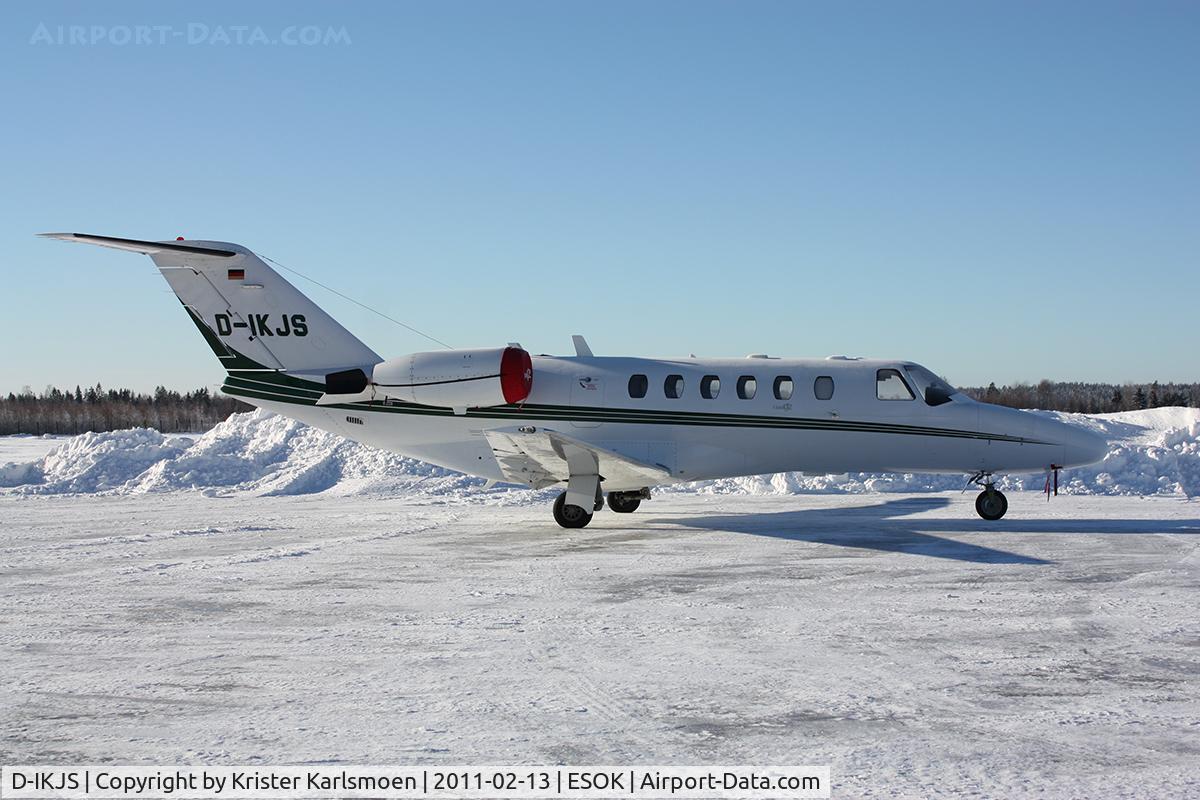 D-IKJS, 2001 Cessna 525A CitationJet CJ2 C/N 525A-0029, During Rally Sweden.