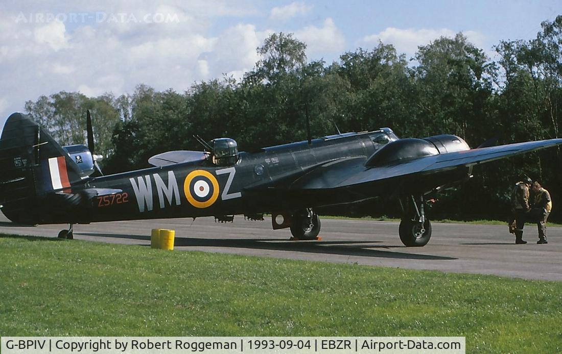 G-BPIV, 1943 Bristol 149 Bolingbroke Mk.IVT C/N 10201, Painted as RAF nightfighter.Z5725 WM Z